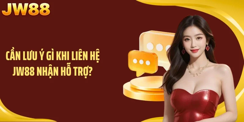 Cần lưu ý gì khi liên hệ JW88 nhận hỗ trợ?