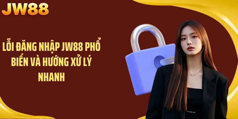 Lỗi đăng nhập JW88 phổ biến và hướng xử lý nhanh